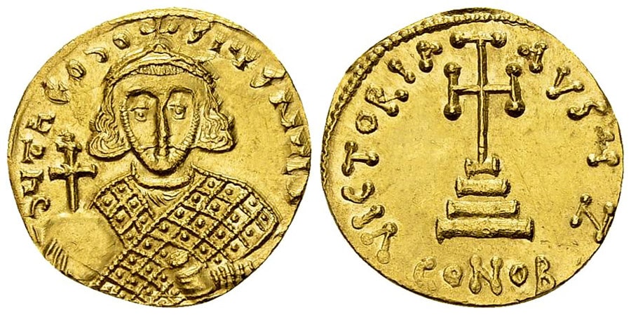 ANTİK SİKKELER NÜMİZMATİK_Theodosius III (17).jpg