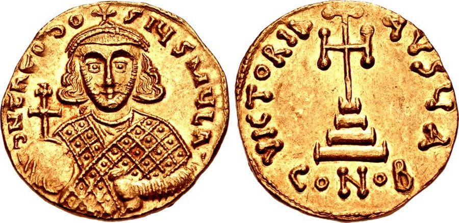 ANTİK SİKKELER NÜMİZMATİK_Theodosius III (7).jpg