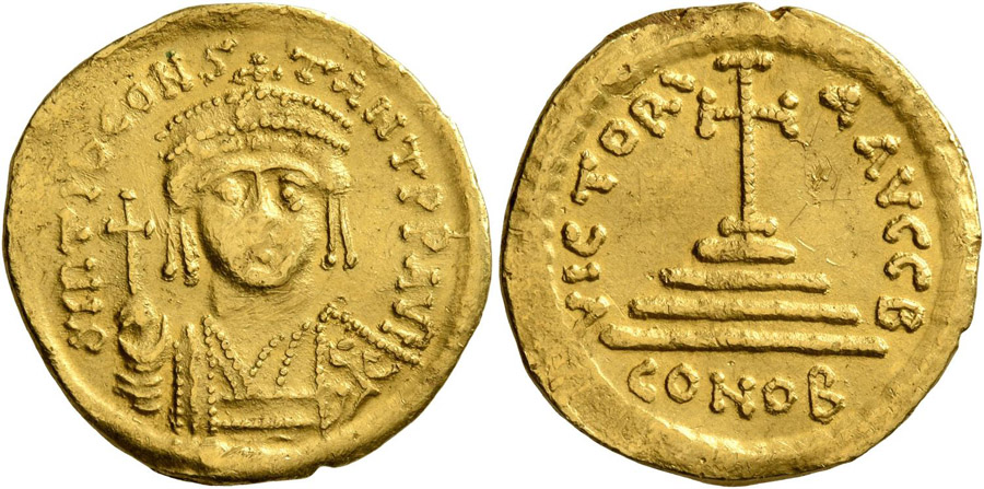 ANTİK SİKKELER NÜMİZMATİK_Tiberius II Constantine (5).jpg