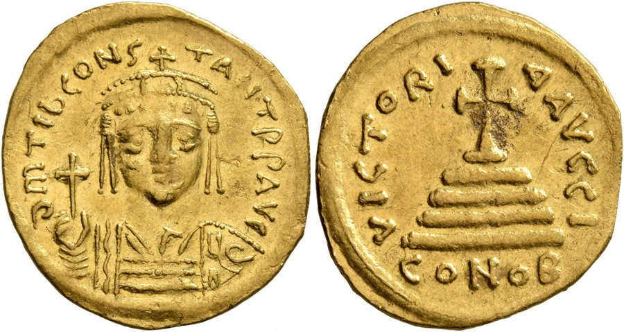 ANTİK SİKKELER NÜMİZMATİK_Tiberius II Constantine (7).jpg