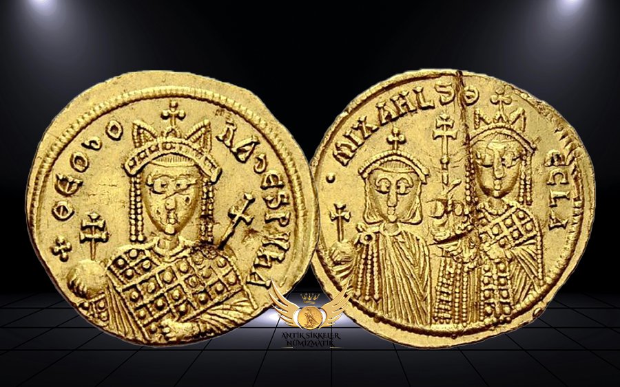 Bizans İmparatorluğu Ermeni Theodora Sikkeleri