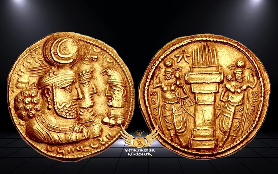 Sasani İmparatorluğu Bahram II Sikkeleri