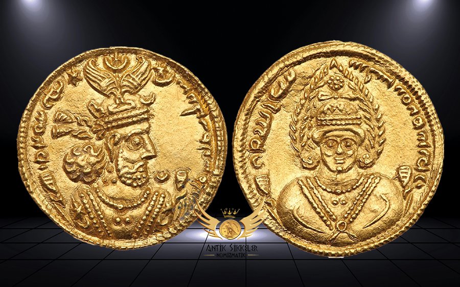 Sasani İmparatorluğu  Khosrow II Sikkeleri