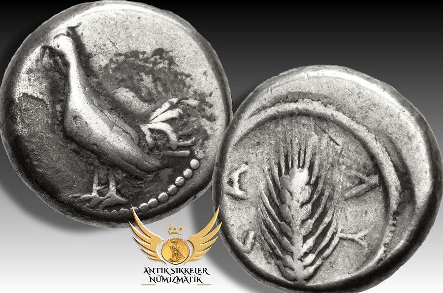 Coins of the ancient city Selymbria