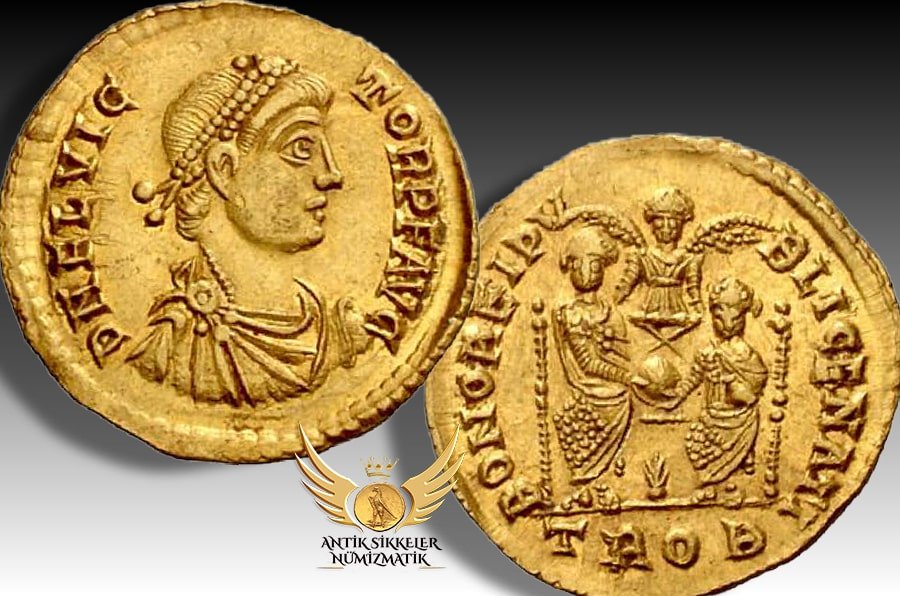 Roma İmparatorluğu Flavius Victor Sikkeleri