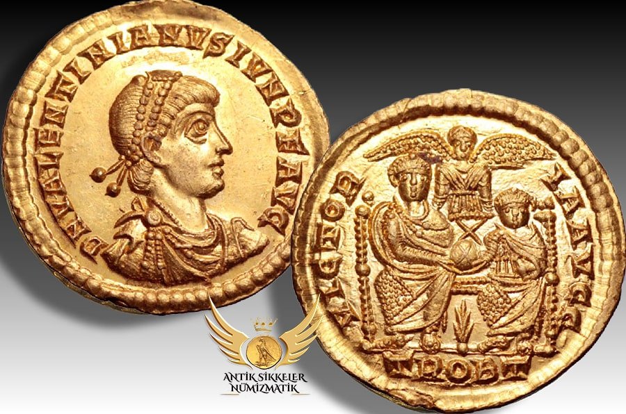 Roma İmparatorluğu II. Valentinianus Sikkeleri