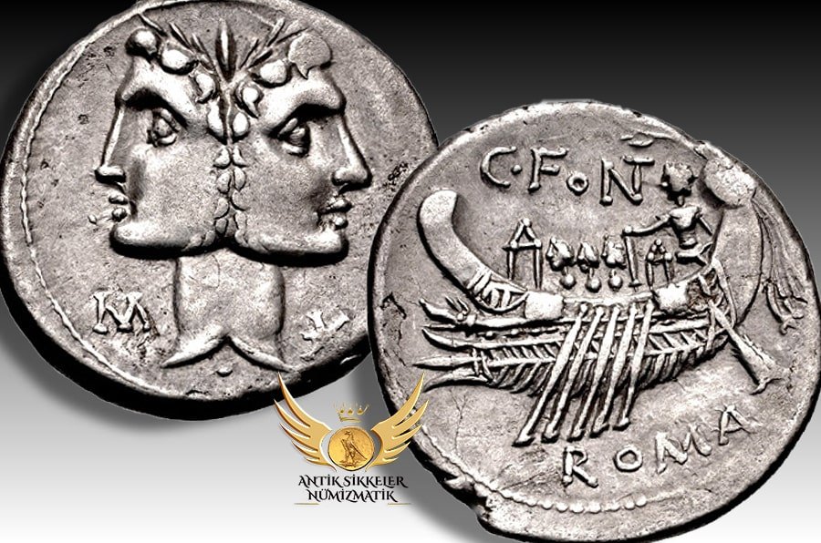 Roma Cumhuriyeti Sikkeleri | Gaius Fonteius